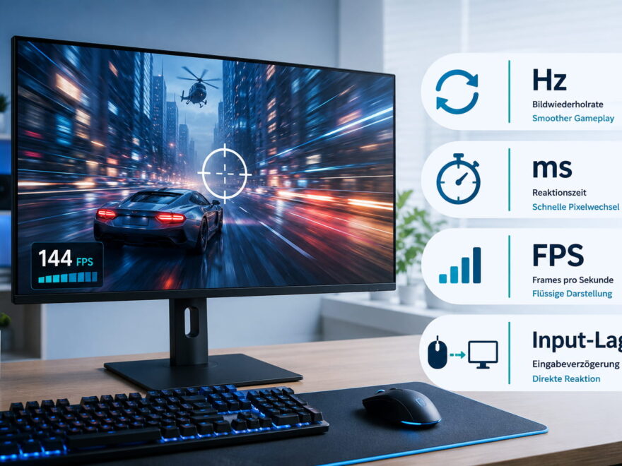 Hz ms und Input-Lag bei einem Gaming-Monitor erklärt