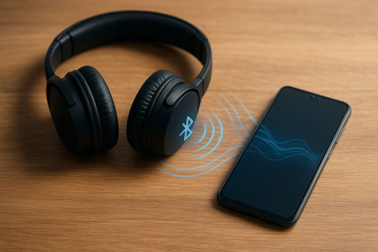 LE Audio erklärt anhand moderner Kopfhörer mit Bluetooth-Verbindung