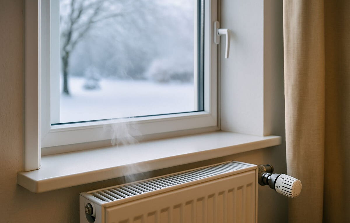 Offenes Fenster bei laufender Heizung – Heizkörper-Thermostate mit Fensterkontakt verknüpfen