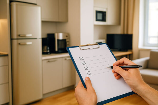 Stromfresser finden: Checkliste hilft dabei, versteckte Stromverbraucher wie Kühlschrank, Mikrowelle und TV systematisch zu erfassen.