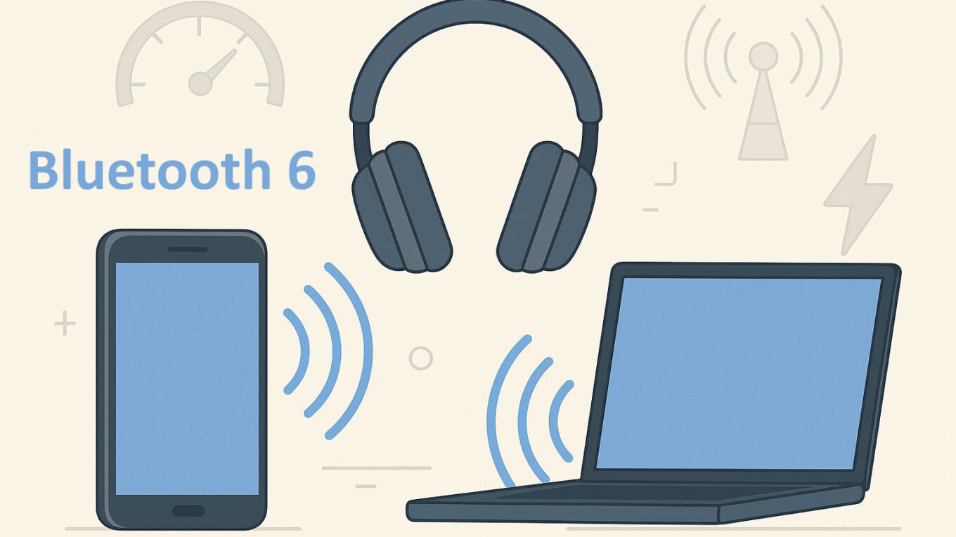 Bluetooth 6 Vergleich zu früheren Versionen bei Kopfhörern
