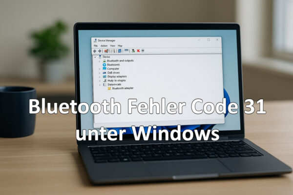Bluetooth Fehler Code 31 unter Windows Bluetooth Fehler Code 31 im Windows-Gerätemanager