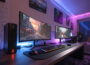Curved Gaming-Monitore im Vergleich zu flachen Displays in einem modernen Gaming-Setup