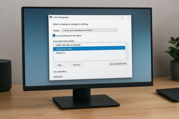 Software-Tools und Farbprofile gegen Farbverfälschungen Farbverfälschungen korrigieren mit Software-Tools und Farbprofilen am Monitor