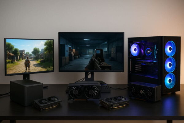 Welche Hardware zur Auflösung beim Gaming passt – Vergleich von Monitorgrößen und PC-Leistung