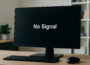 Kein Signal am Monitor – typische Anzeichen auf einem schwarzen Bildschirm