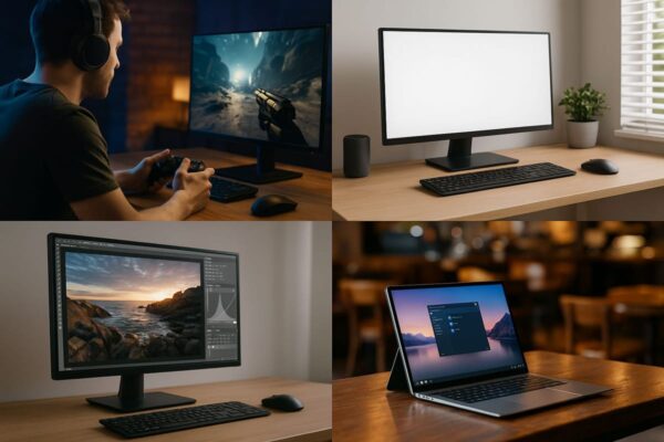 Monitor kaufen – passende Modelle für Gaming, Office, Bildbearbeitung und unterwegs im Vergleich
