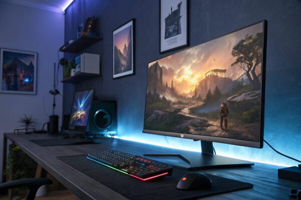 Farben und HDR: Realistische Darstellungen für ein intensives Spielerlebnis OLED-Gaming-Monitore mit satten Farben und HDR für realistisches Gaming-Erlebnis