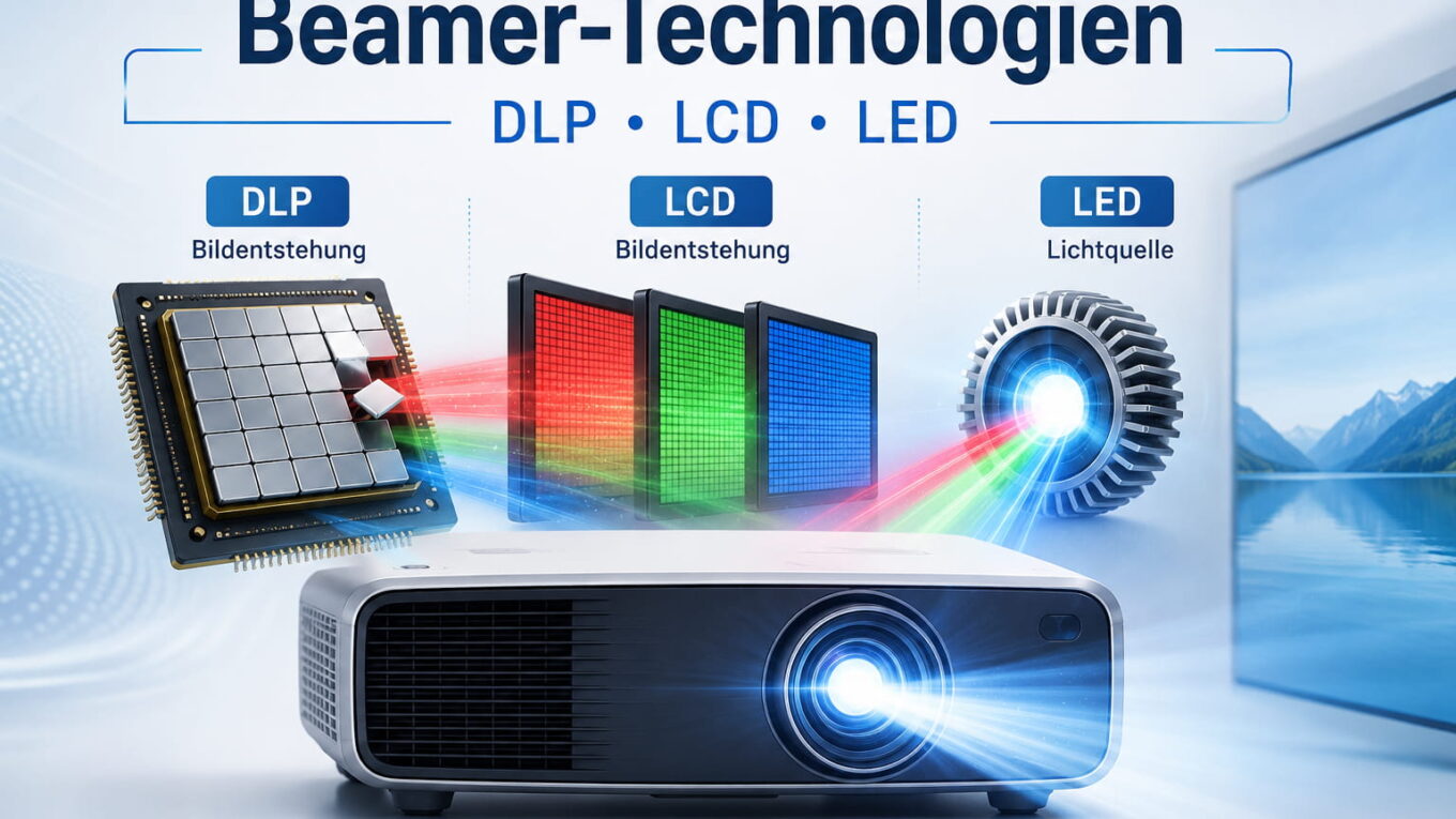 Beamer-Technologien im Vergleich: DLP, LCD und LED