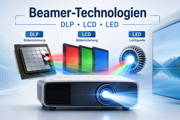 Beamer-Technologien im Vergleich: DLP, LCD und LED