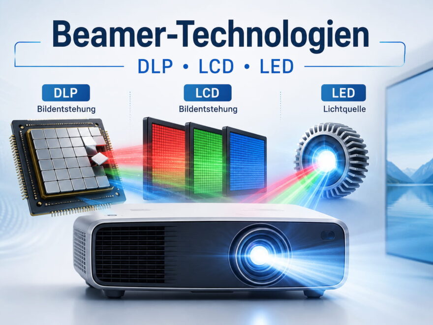 Beamer-Technologien im Vergleich: DLP, LCD und LED