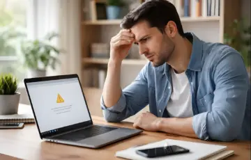 Fehlermeldung „DNS-Server reagiert nicht“ auf einem Windows-Laptop