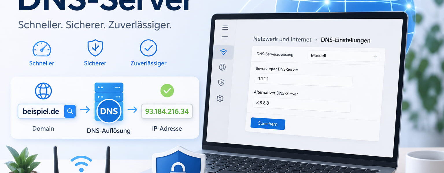 Öffentliche DNS-Server in Windows einrichten für mehr Sicherheit und Zuverlässigkeit