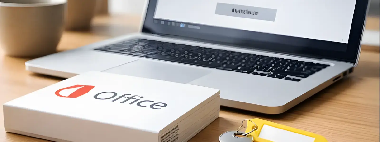 Office Produktschlüssel zur Aktivierung von Microsoft Office auf einem Laptop