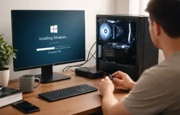 Neuinstallation von Windows beim PC neu aufsetzen