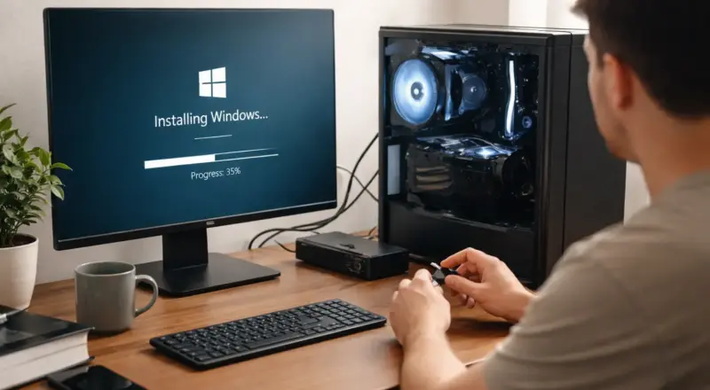 Neuinstallation von Windows beim PC neu aufsetzen