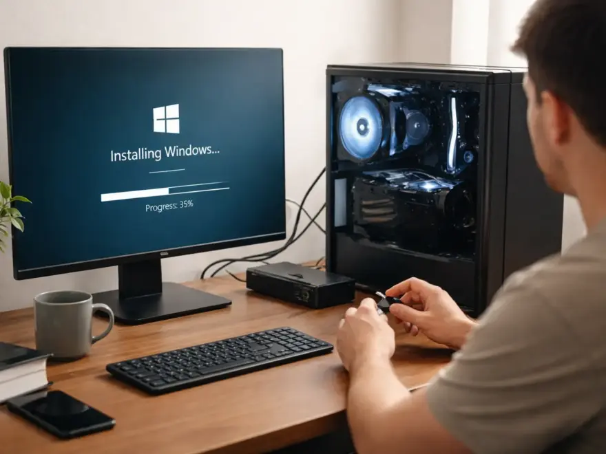 Neuinstallation von Windows beim PC neu aufsetzen