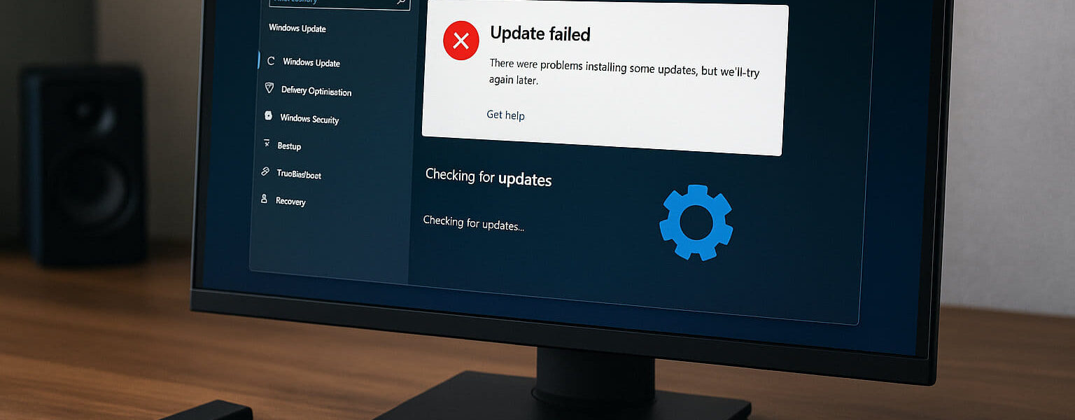 Windows Update Fehler 0x800f081f – typische Ursachen anschaulich dargestellt