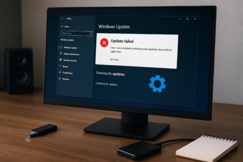 Windows Update Fehler 0x800f081f – typische Ursachen anschaulich dargestellt