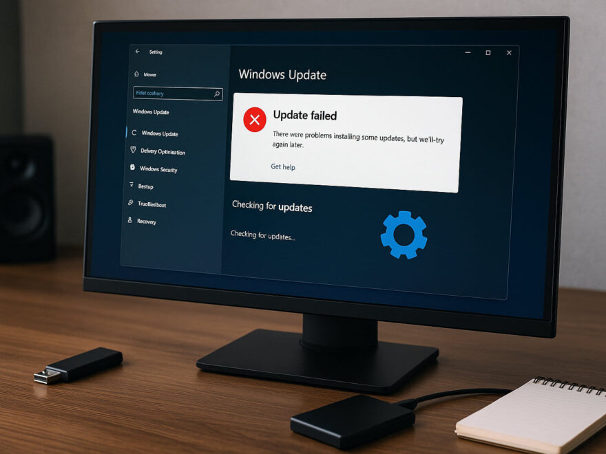 Windows Update Fehler 0x800f081f – typische Ursachen anschaulich dargestellt