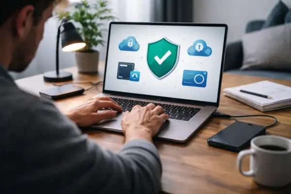 Prävention gegen Ransomware durch Datensicherung und IT-Sicherheitsmaßnahmen am PC