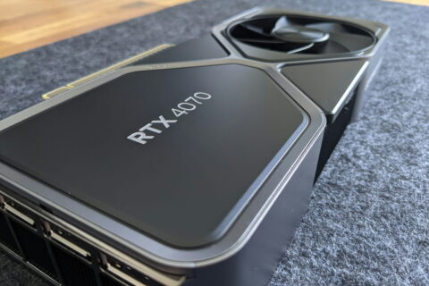 NVIDIA GeForce RTX 4070 Founders Edition Grafikkarte mit Unterstützung für DLSS und Frame Generation.