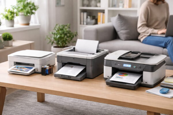 Verschiedene Druckertypen im Vergleich: Tintenstrahl-, Laser- und Multifunktionsdrucker im Alltag