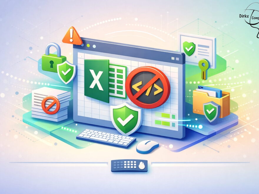 Excel Makros deaktivieren über Sicherheitseinstellungen im Trust Center