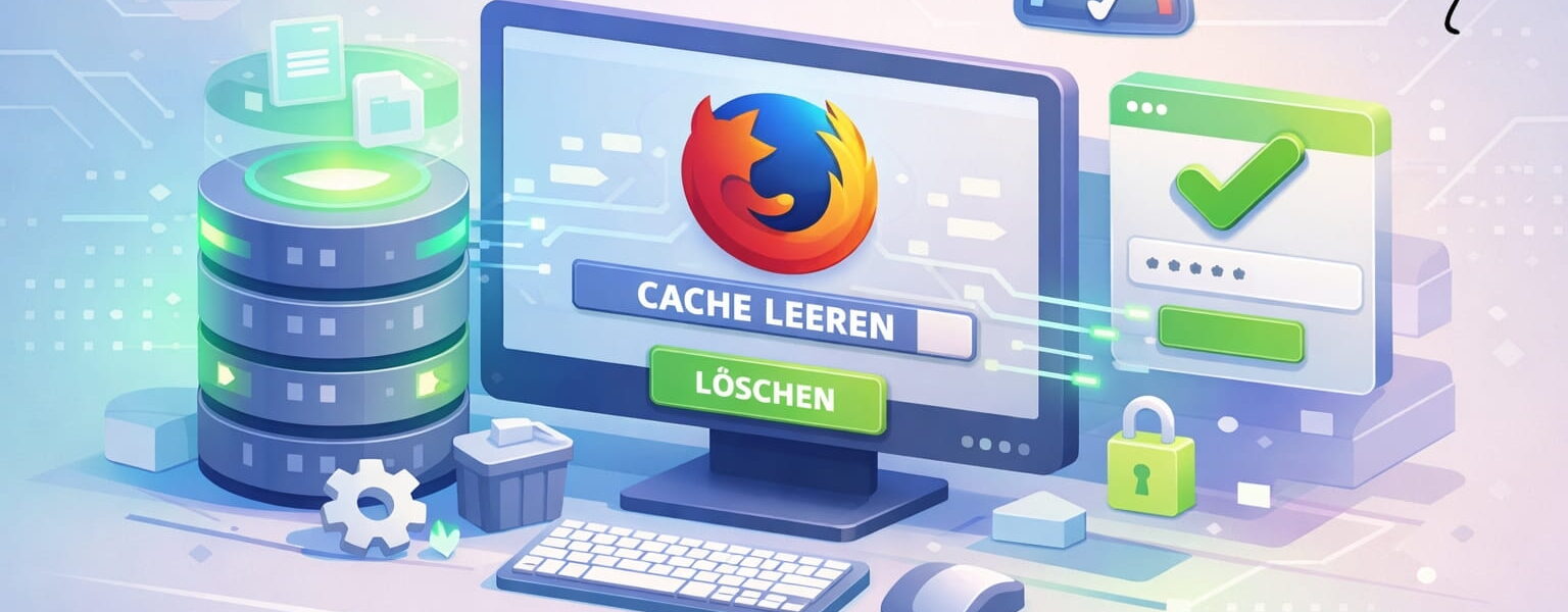 Firefox Cache leeren Anleitung – Browser Cache löschen für schnellere Ladezeiten