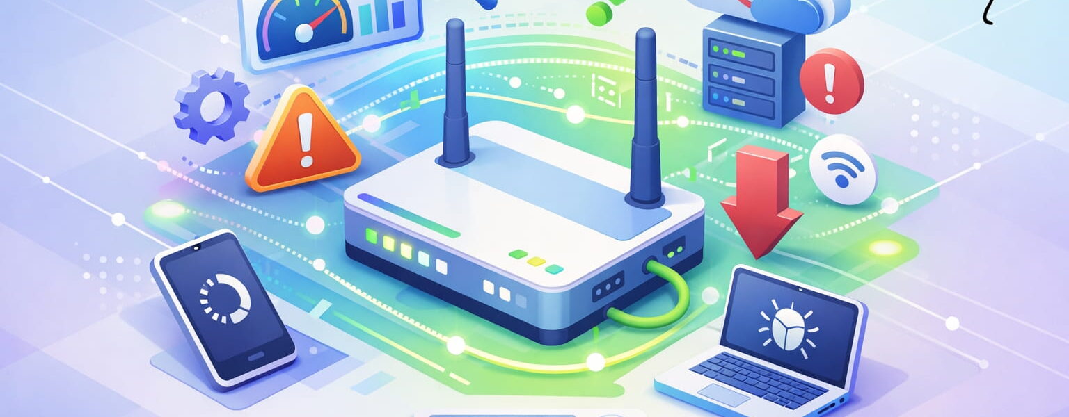 Internet langsam – typische Ursachen wie Router, WLAN und Geräte einfach erklärt