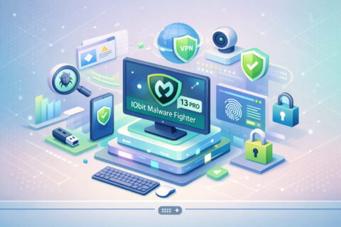 Illustration zu IObit Malware Fighter 13 PRO Test mit Sicherheitsfunktionen und Malware-Schutz