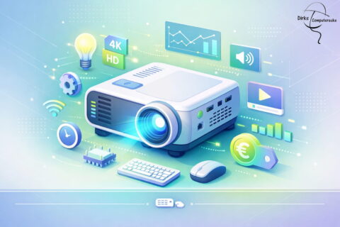 LED-Beamer projiziert Bild – moderne Projektor-Technik einfach erklärt