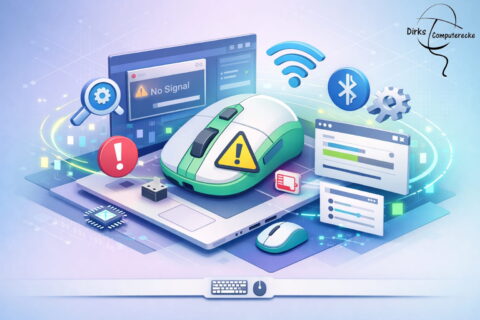 Maus funktioniert nicht unter Windows – Probleme mit USB, Funk und Bluetooth