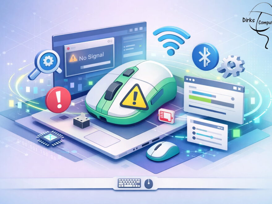 Maus funktioniert nicht unter Windows – Probleme mit USB, Funk und Bluetooth