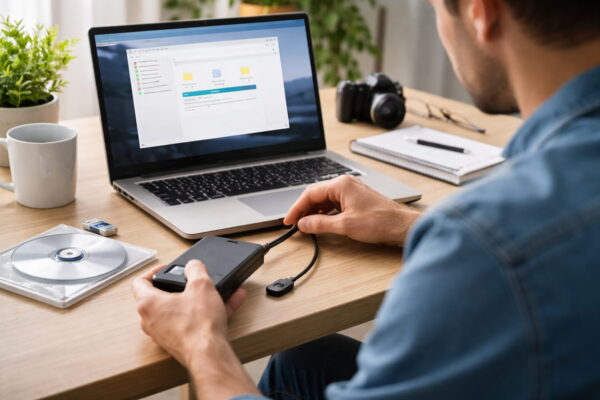 Datensicherung am Windows-PC vor Reparatur von Startproblemen