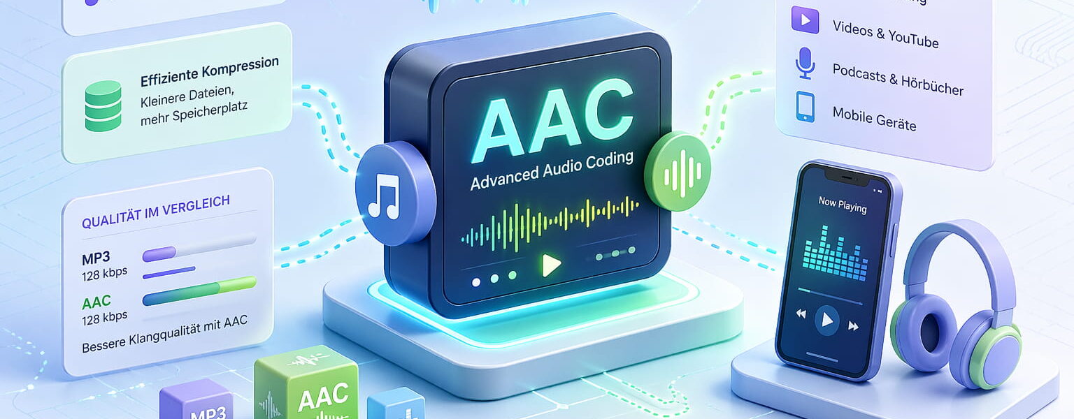 AAC Audioformat einfach erklärt – Vorteile, Qualität und Einsatzbereiche im Überblick