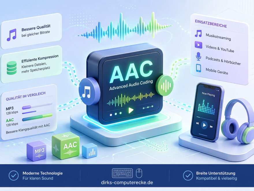 AAC Audioformat einfach erklärt – Vorteile, Qualität und Einsatzbereiche im Überblick