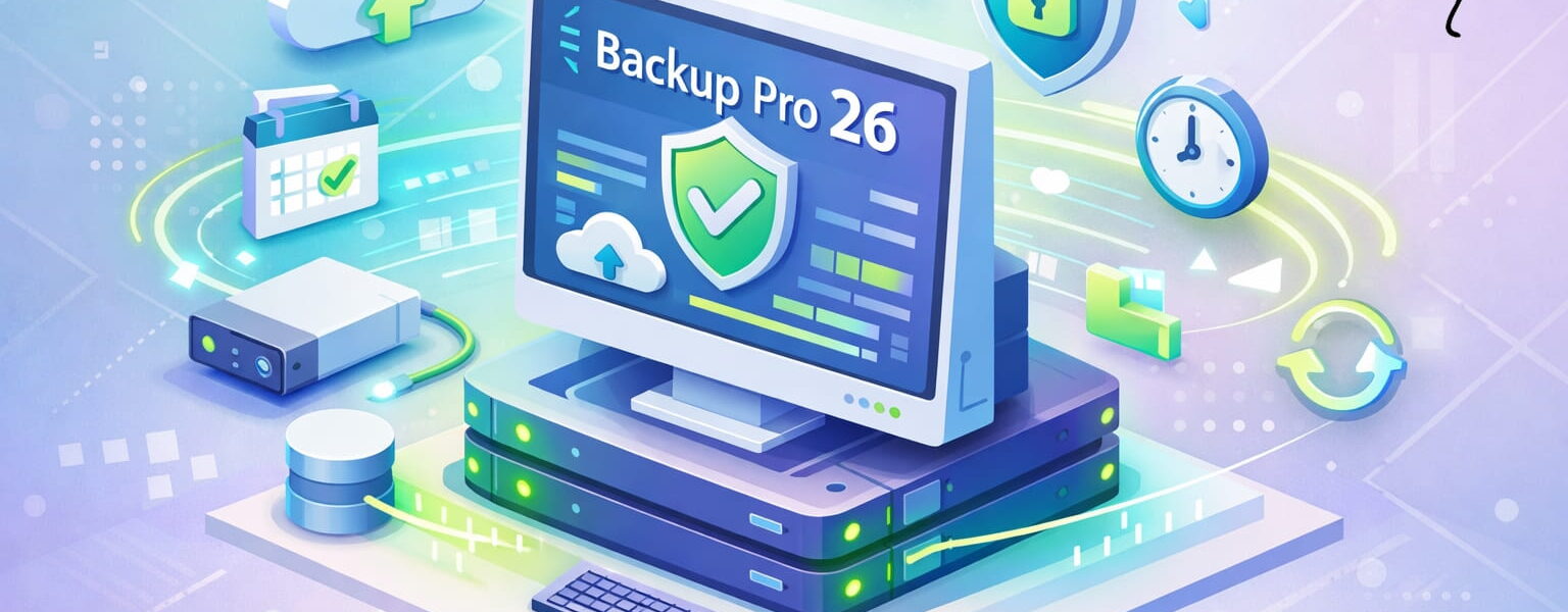 Ashampoo Backup Pro 26 Software für automatische Datensicherung unter Windows