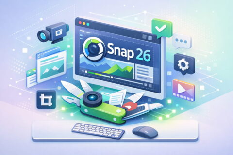 Ashampoo Snap Pro 26 Screenshot Tool mit Live Edit und Bildschirmaufnahme Funktionen im Überblick