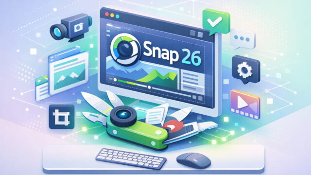 Ashampoo Snap Pro 26 Screenshot Tool mit Live Edit und Bildschirmaufnahme Funktionen im Überblick