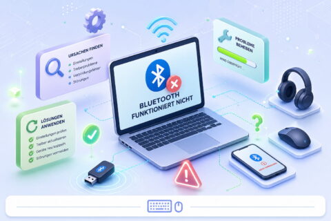 Bluetooth funktioniert nicht: Ursachen finden und Verbindungsprobleme unter Windows beheben