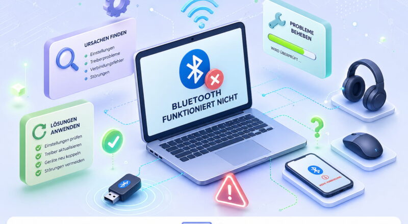 Bluetooth funktioniert nicht: Ursachen finden und Verbindungsprobleme unter Windows beheben