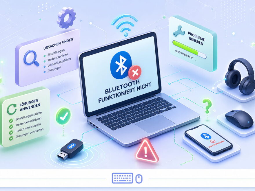 Bluetooth funktioniert nicht: Ursachen finden und Verbindungsprobleme unter Windows beheben