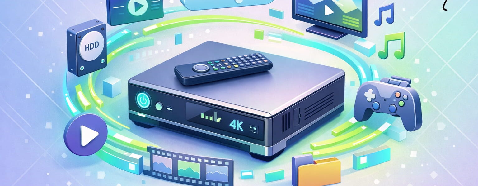 HTPC als Home Theater PC im Wohnzimmer zur Medienwiedergabe und Streaming zentral erklärt