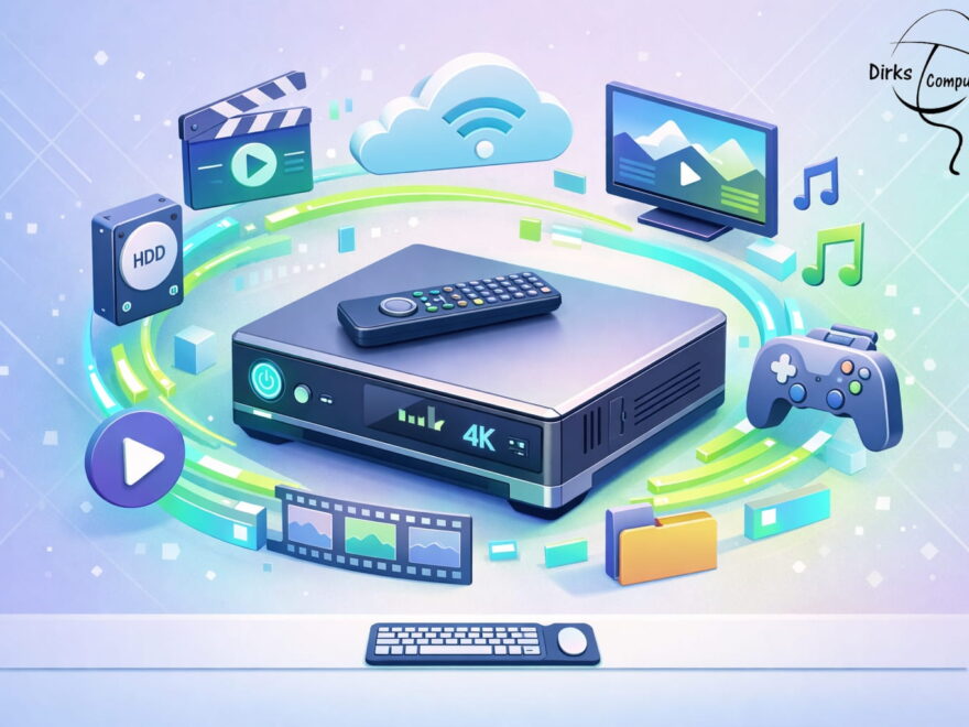 HTPC als Home Theater PC im Wohnzimmer zur Medienwiedergabe und Streaming zentral erklärt