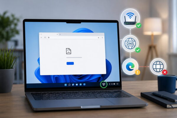 Internet verbunden, aber Webseiten laden unter Windows 11 nicht