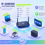 IP-Adresse im Netzwerk finden: Übersicht verbundener Geräte im Heimnetzwerk mit Router und IP-Adressen