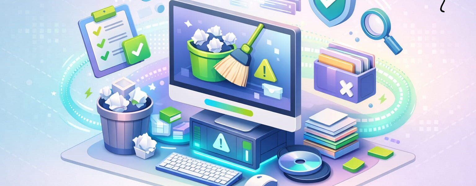 Junk Dateien entfernen unter Windows und Speicherplatz freigeben