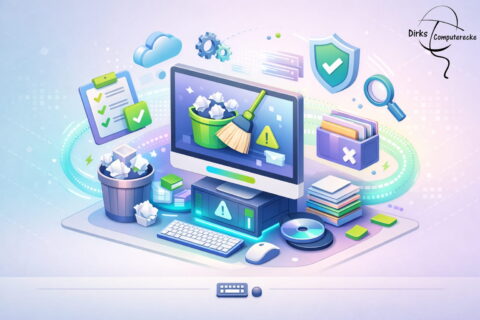 Junk Dateien entfernen unter Windows und Speicherplatz freigeben