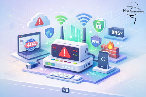 Internet verbunden aber keine Webseite lädt – typische Ursachen für kein Internetzugriff verständlich erklärt